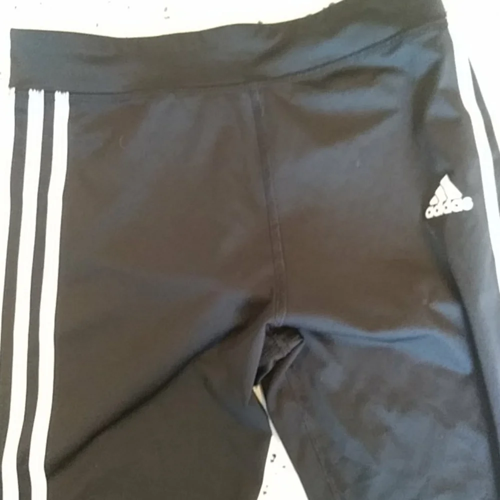 Adidas leggings cropped large 12/14